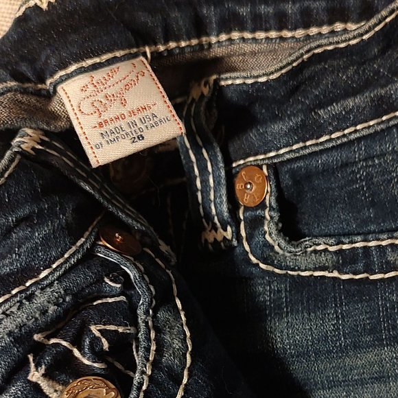 NWOT TRUE RELIGION Joey Big T jeans - Picture 3 of 4